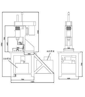 油压自动钻孔机GD-320