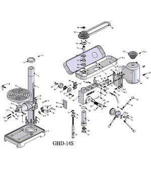 电子式攻牙机 GHD-14T