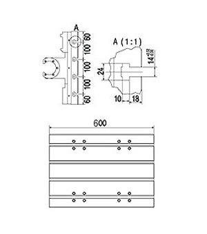 数控钻孔攻丝中心机 TC-510